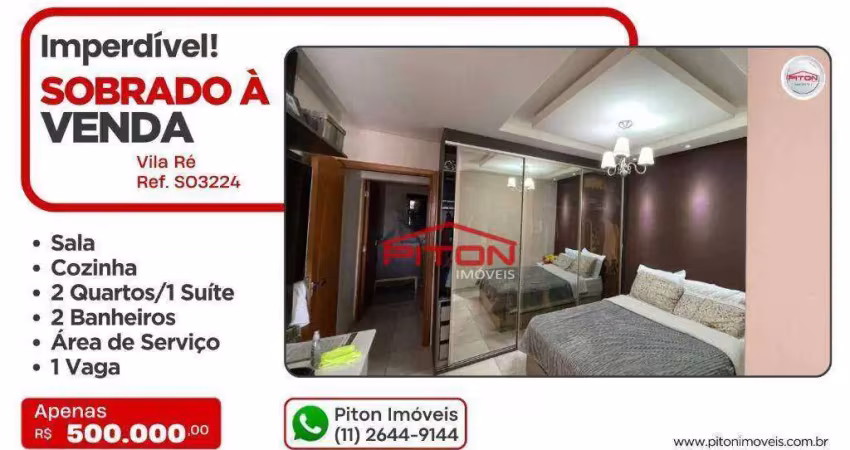 Casa com 2 quartos à venda na Rua Caçada Real, 98, Vila Ré, São Paulo
