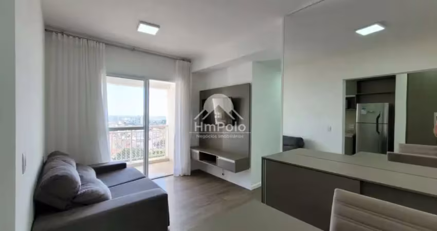 Apartamento mobiliado com 2 quartos 1 suíte 2 vagas a venda na ponte preta em campinas-sp