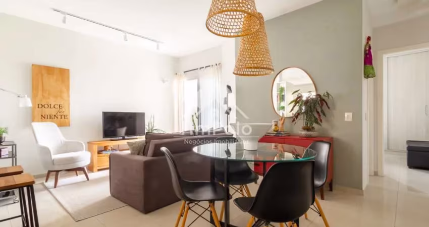 APARTAMENTO MOBILIADO E DECORADO COM 1 QUARTO E 1 VAGA PARA LOCAÇÃO NO BONFIM EM CAMPINAS/SP.