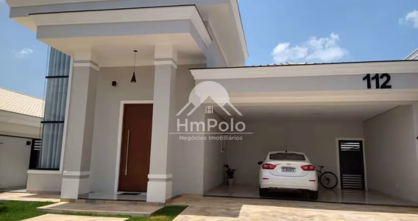 CASA TERREA NO CONDOMÍNIO VILLA LOBOS EM PAULINIA - SP