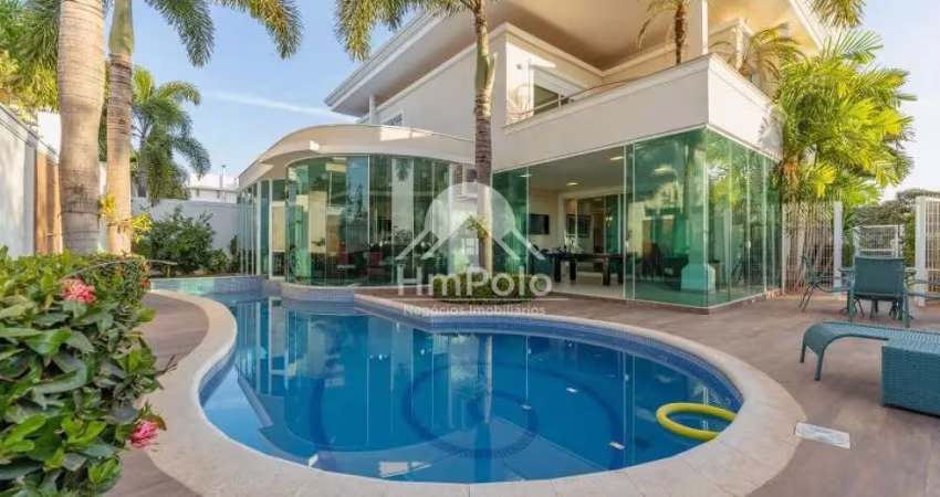 Casa com 4 suítes 6 banheiros 6 vagas a venda no Alphaville Dom Pedro em Campinas-SP