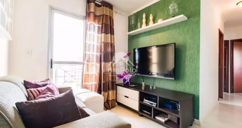 Apartamento com 3 quartos 1 suíte 2 banheiros e 2 vagas para venda no Mansões Santo Antônio em Campinas-SP