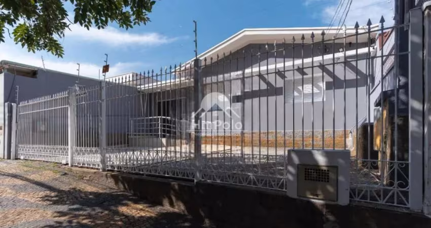 Casa comercial com 4 salas, 2 banheiros, 3 vagas para locação ou venda no Jardim dos Oliveiras em Campinas/SP