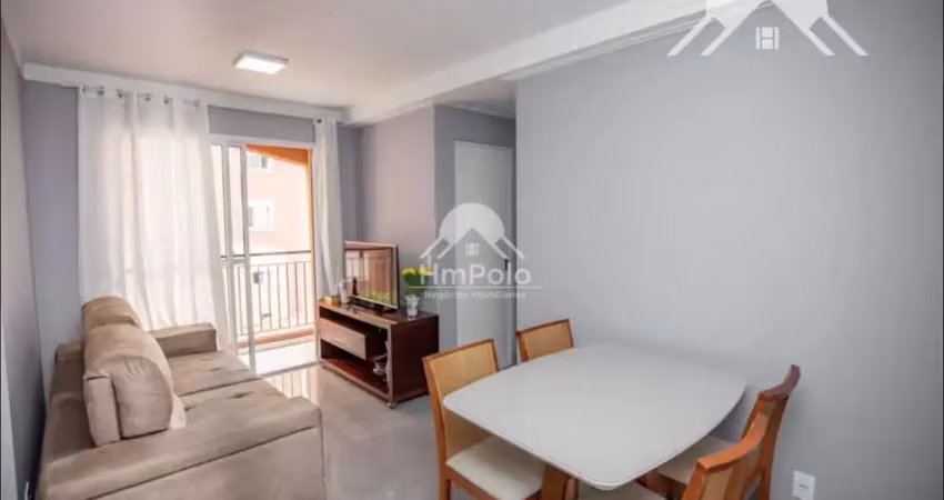 Apartamento mobiliado com 3 quartos 1 suíte 2 banheiros 2 vagas a venda na Vila Saturnia em Campinas-SP