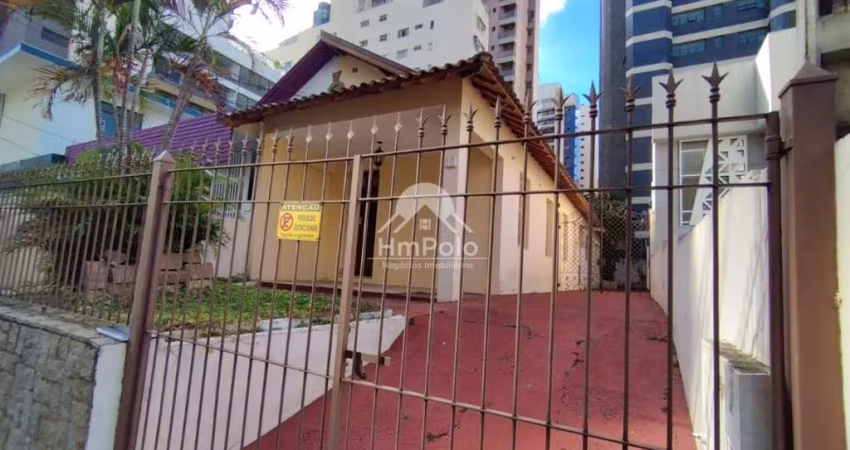 Casa comercial para locação no Cambui em Campinas -SP