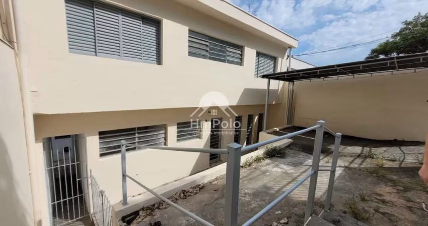 Casa sobrado para locação e venda com 3 quartos, 2 garagens na Vila Industrial em Campinas/SP