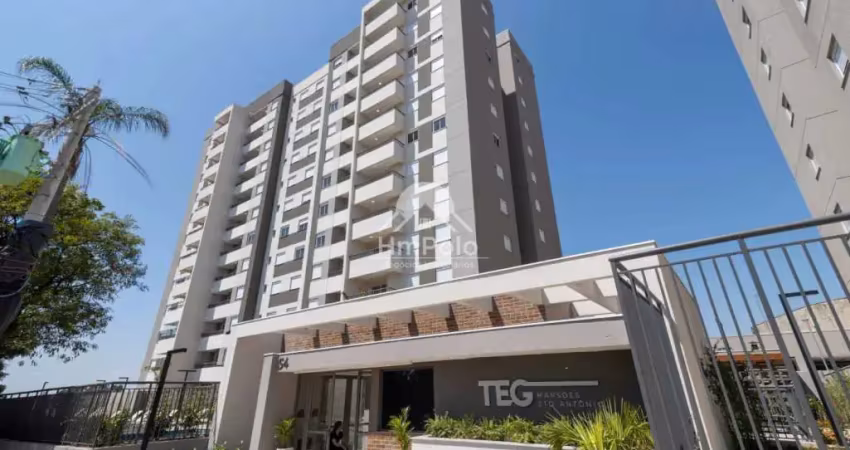 Apartamento novo para locação no teg mansões - mansões santo antônio em campinas/sp