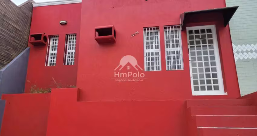 Casa comercial com 5 salas e 2 vagas para locação no taquaral em campinas/sp