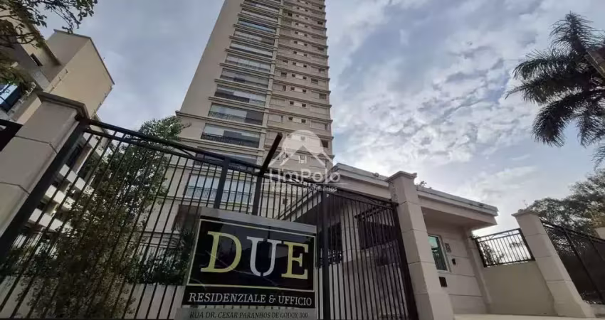 Apartamento à venda em campinas, jardim chapadão, com 3 suítes, com 138 m², due residenziale