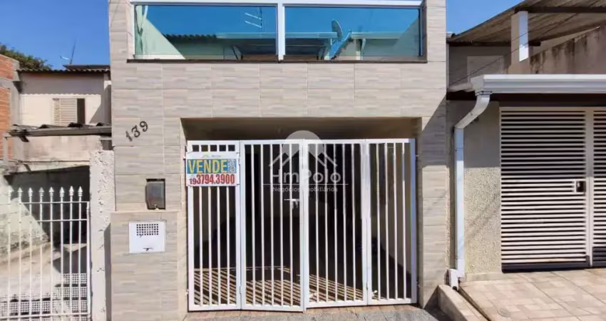 Casa à venda em campinas, vila regina, com 2 quartos, com 53.38 m²