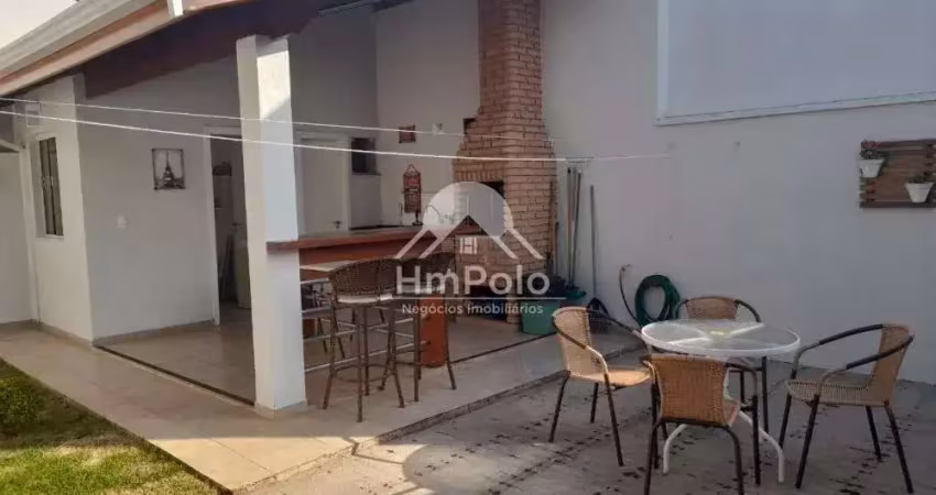 Casa à venda em paulínia, cascata, com 3 quartos, com 180 m², residencial campos do conde i