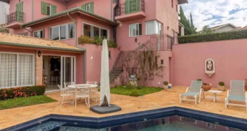 Casa à venda em campinas, parque das araucárias, com 4 suítes, com 383 m²