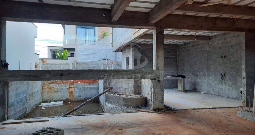 LINDO SOBRADO EM FASE DE CONSTRUÇÃO À VENDA EM CONDOMÍNIO EM PAULÍNIA