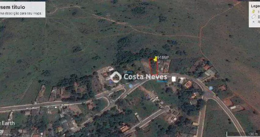 Terreno à venda, 918 m² por r$ 165.000,00 - chácaras pousada do vale - são josé dos campos/sp