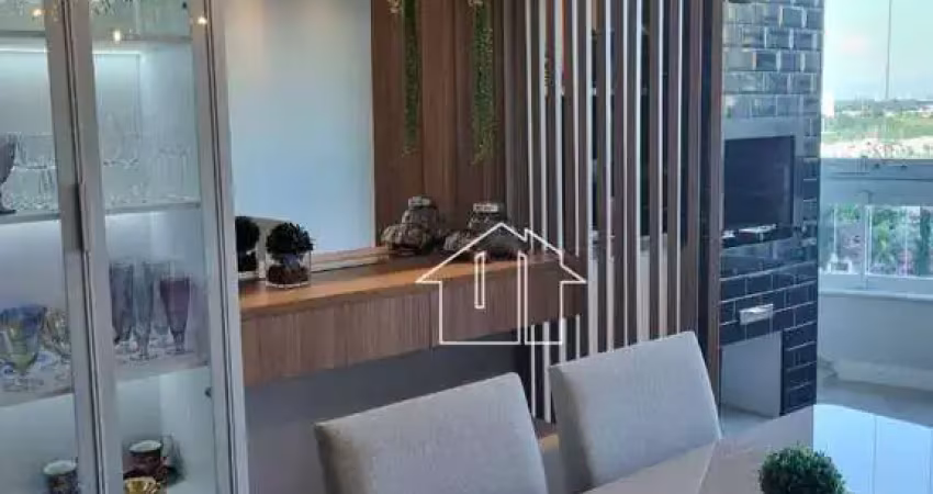 Apto 3 dorms, 2 suítes, 105 m², todo planejado e reformado, 2 vagas no jardim aquarius
