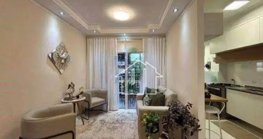 Apartamento com 2 dormitórios à venda, 68 m² por r$ 380.000,00 - vila machado - jacareí/sp