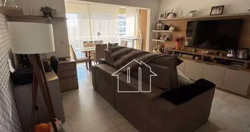 Apto 75m², 2 dorms, suíte, varanda com vidraçaria, varanda gourmet, ar cond, andar alto, splendor garden