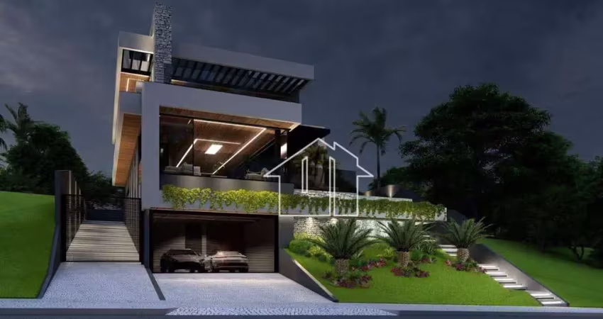 Casa com 5 dormitórios à venda, 750 m² por r$ 8.300.000,00 - urbanova - são josé dos campos/sp