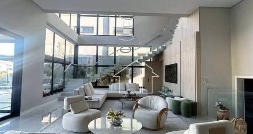 Sobrado Luxuoso para locação, totalmente mobiliada, com 4 suítes, 600m²