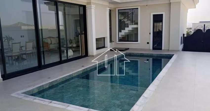 Casa com 4 dormitórios à venda, 450 m² por r$ 4.500.000,00 - condomínio reserva do paratehy - são josé dos campos/sp