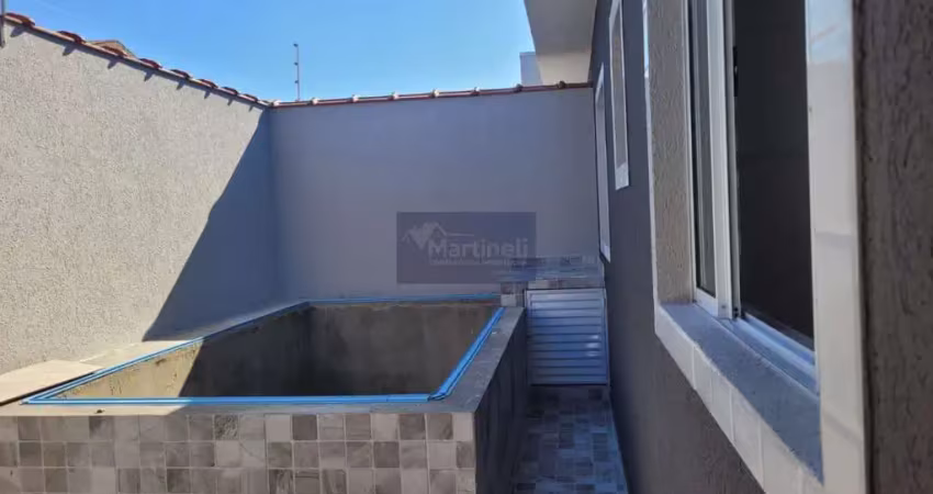 Oportunidade única! casa à venda em itanhaém-sp, bairro cibratel 2, com 2 quartos, 1 sala, 1 banheiro, 1 vaga de garagem.