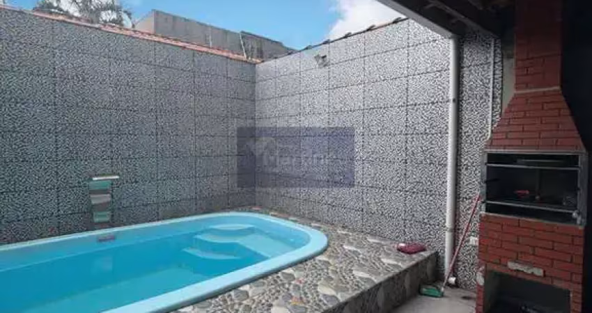 Imperdível oportunidade de adquirir uma casa com 3 quartos e 2 suítes em itanhaém-sp, bairro santa terezinha, 70m².