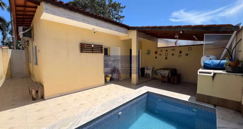 Imperdível oportunidade: Casa à venda em Itanhaém-SP, Bopiranga, 2 quartos, 2 salas, 1 vaga, 70m²!