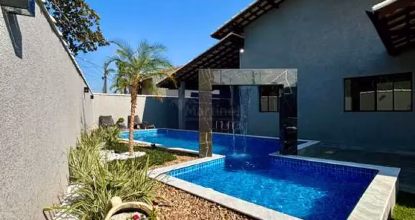 Casa à venda em itanhaém-sp, campos eliseos: 3 quartos, 1 suíte, 2 salas, 3 vagas, 110m² de área. aproveite!