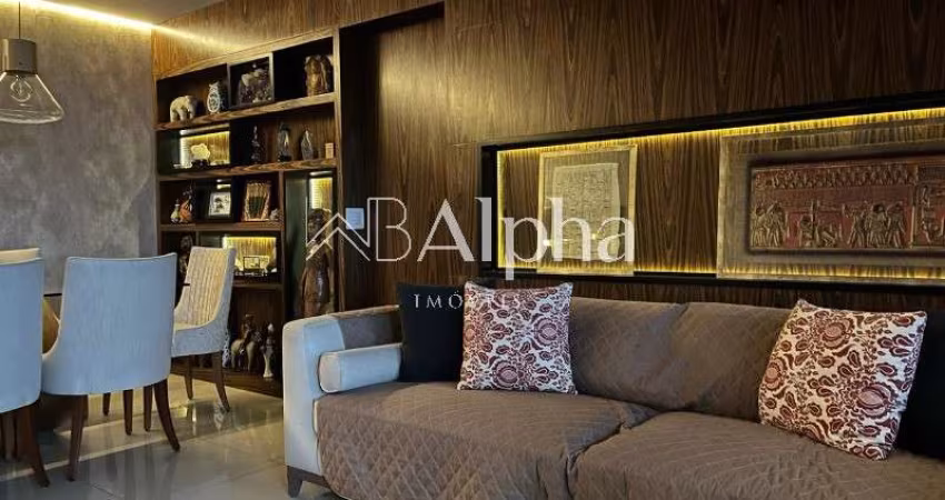 Apartamento mobiliado para locação no condomínio alpha park em alphaville - sp