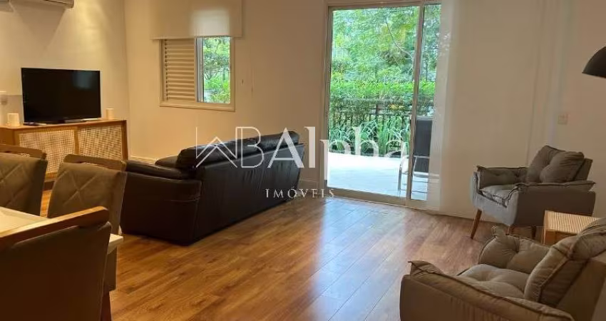 Apartamento mobiliado a venda no Condomínio Jardins de Tamboré em Santana de Parnaíba - SP