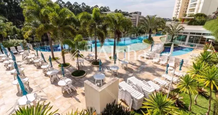Apartamento a venda no condomínio resort tamboré em santana de parnaíba - sp