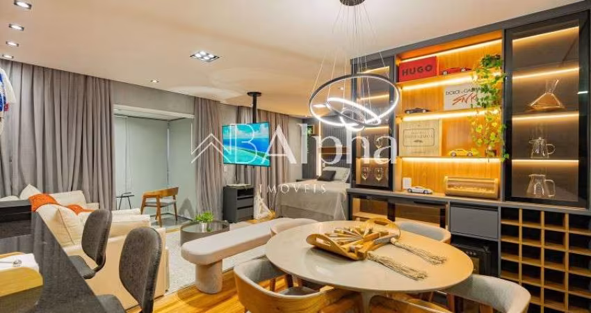 Apartamento mobiliado a venda no Condomínio Alpha Park em Alphaville - SP