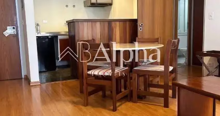 Apartamento mobiliado para locação e venda no condomínio l'etoile em alphaville - sp