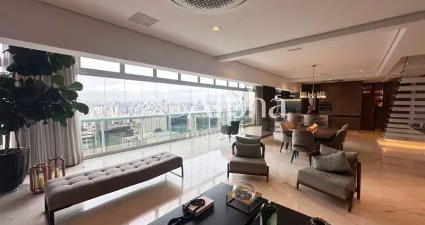 Apartamento duplex a venda no condomínio horizonte jk no itaim bibi - sp
