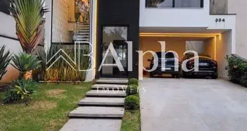 Casa mobiliada para locação e venda no condomínio new ville em santana de parnaíba - sp