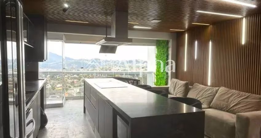 Apartamento semi-mobiliado para locação no condomínio novare em alphaville - sp