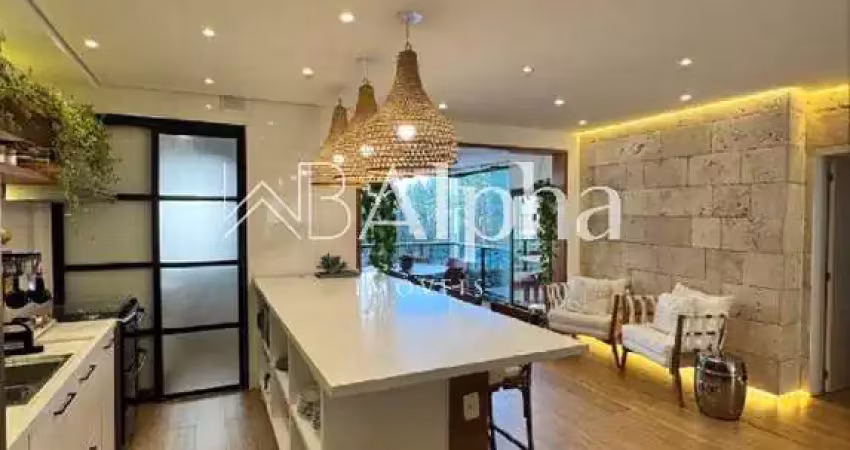 Apartamento mobiliado a venda no condomínio present em alphaville - sp