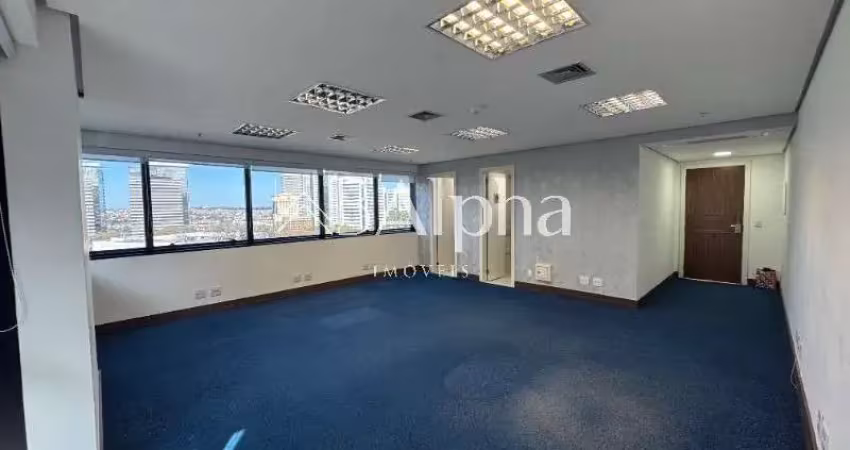Sala comercial para locação no edifício murano em alphaville - sp