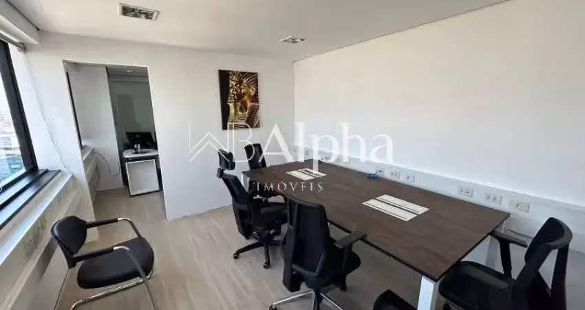 Sala comercial mobiliada para venda e locação - edifício murano business office alphaville