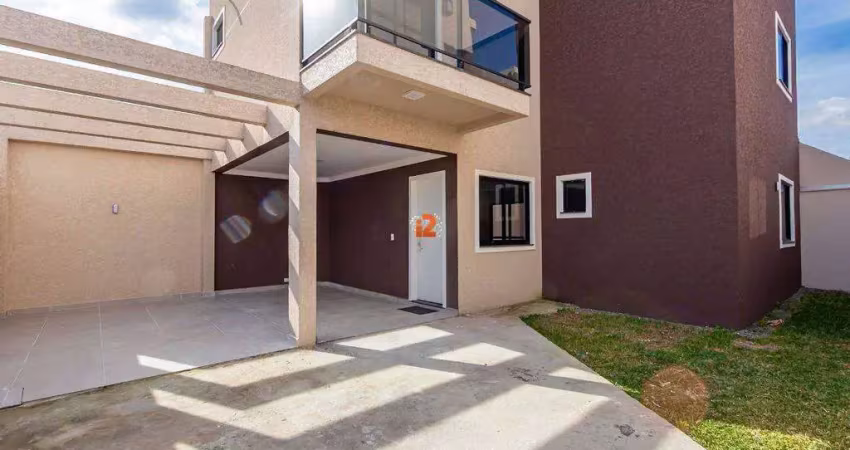 Sobrado à venda em curitiba, xaxim, com 3 quartos, com 139.59 m²
