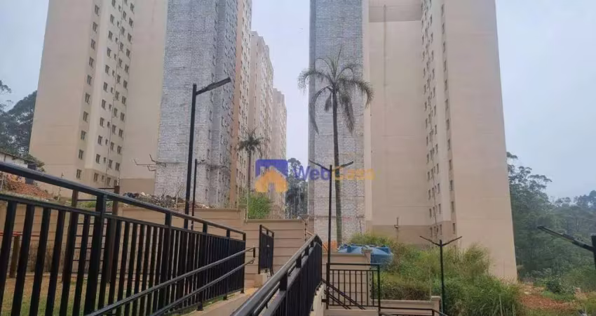 Apartamento com 2 quartos para alugar, 48 m² por r$ 1.000/mês - gleba do pêssego - são paulo/sp