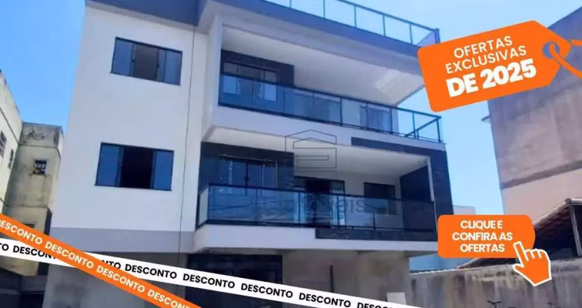 Apartamento com 2 dormitórios à venda, 61 m² por R$ 335.000,00 - Recreio - Rio das Ostras/RJ