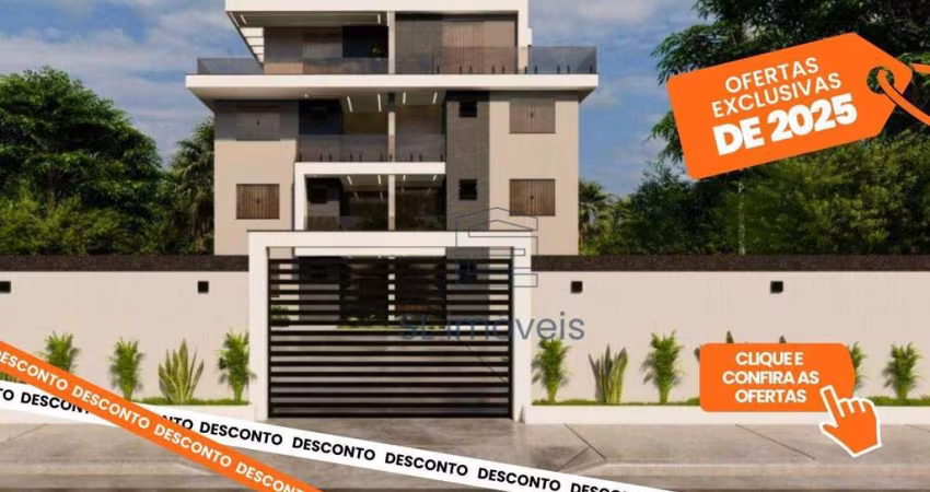 Apartamento com 2 dormitórios à venda, 61 m² por R$ 249.000,00 - Atlântica - Rio das Ostras/RJ