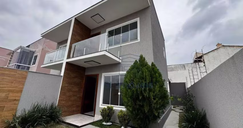 Casa com 2 dormitórios à venda, 88 m² por r$ 420.000,00 - mariléa chácara - rio das ostras/rj