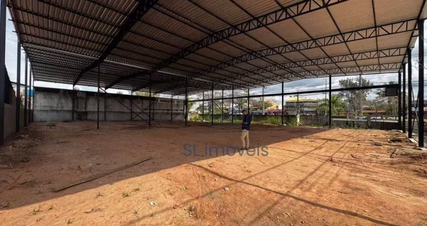 Galpão para alugar, 608 m² por r$ 25.000,00/mês - enseada das gaivotas - rio das ostras/rj