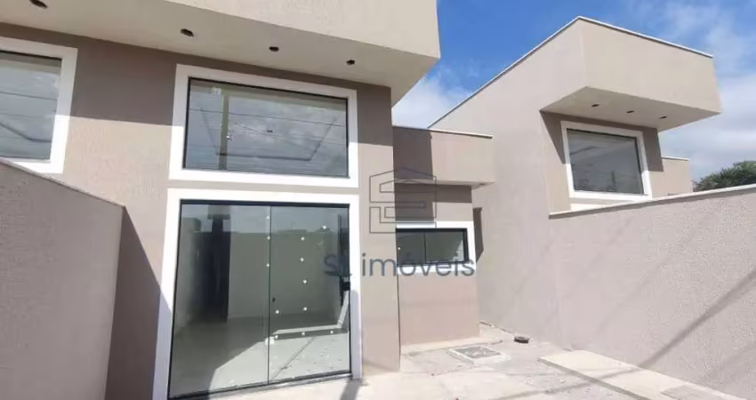 Casa linear com 2 quartos à venda no reduto da paz, rio das ostras