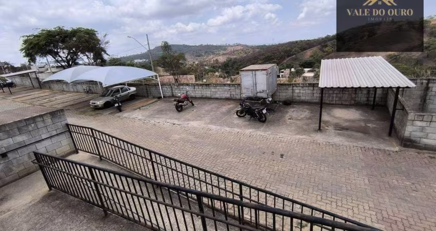 Apartamento para alugar, 58 m² por R$ 775,00/mês - São Luiz - Ribeirão das Neves/MG