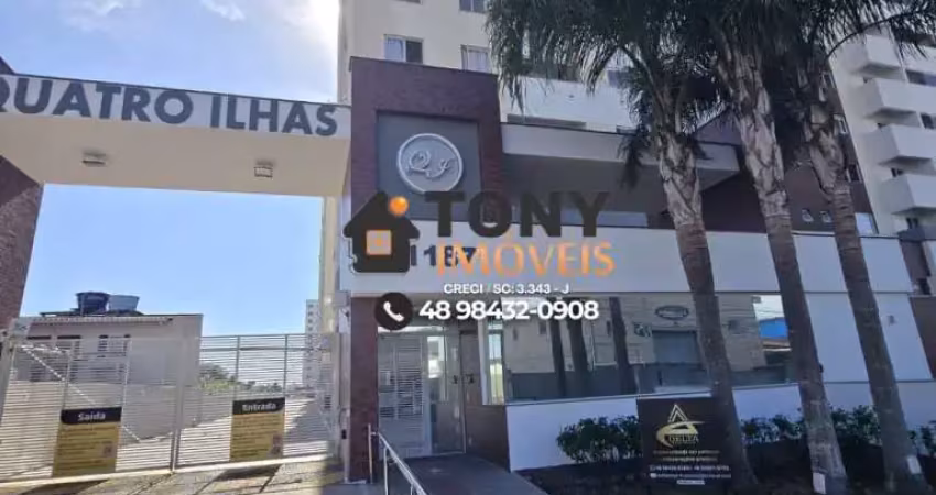 Apartamento com 2 quartos sendo 1 suíte à venda, 63m² - areias - são josé - ap1709