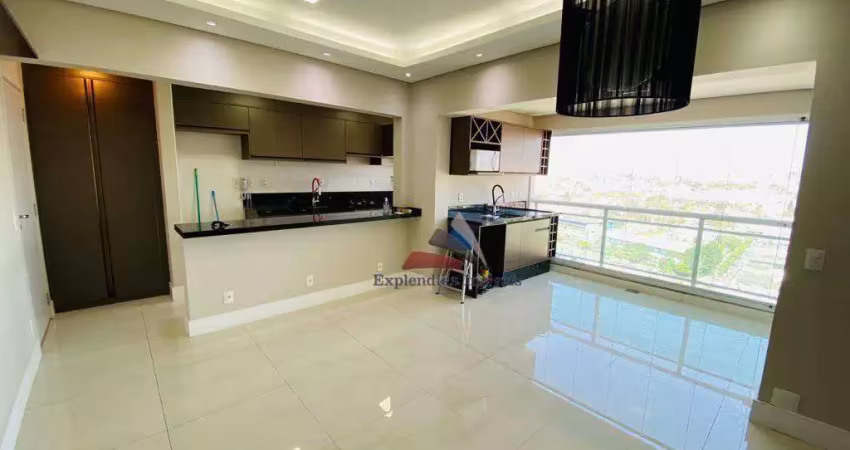 Apartamento com 2 dormitórios para alugar, 70 m² por r$ 4.600,00/mês - vila mogilar - mogi das cruzes/sp