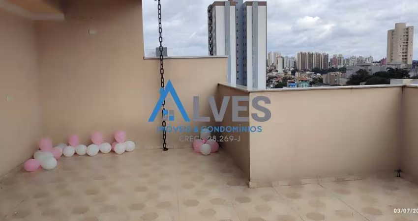 Cobertura à venda 2 quartos 2 vagas  Príncipe de Gales - Santo Andre